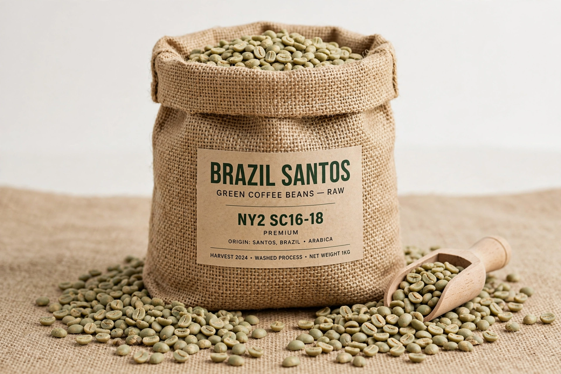 Brazil Santos & Rio Minas Green Bean