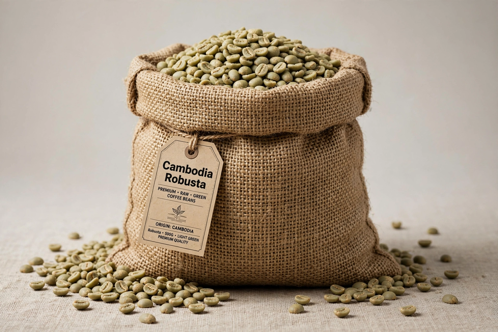 Cambodia Premium Robusta Green Bean